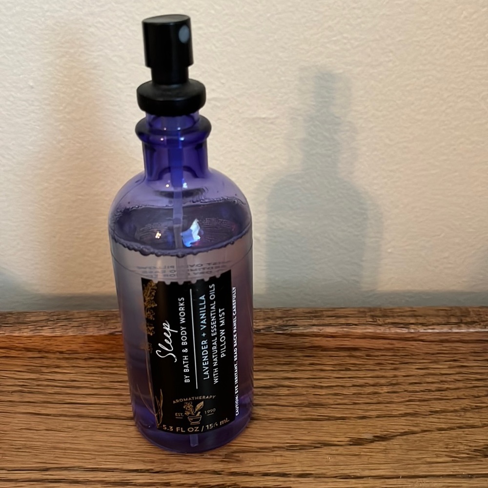 Bath and Body works sleep pillow spray